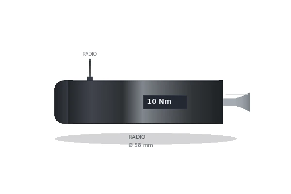 Moteur radio 10 Nm